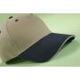5 Panel Sandwich Cap beige/navy/beige one size