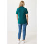 IQONIQ Yosemite gerecycled katoen pique polo, verdigris (L)
