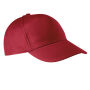 Katoenen pet 5 panelen Burgundy One Size