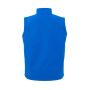 MENS RECYCLED 2-LAYER PRINTABLE SOFTSHELL BODYWARMER, ROYAL, L, RESULT