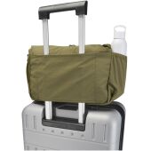 Calli 13" GRS laptoptas van gerecycled nylon - Bosgroen