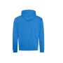 VARSITY HOODIE, SAPPHIRE BLUE/HEATHER GREY, XXL, JUST HOODS