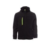 black/black-fluorescent yellow