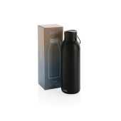 Avira Avior RCS gerecycled roestvrijstalen fles 500 ML, zwart