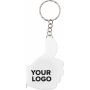 PE 2-in-1 sleutelhanger Nassir wit