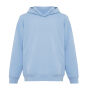 IQONIQ Yengo kids recycled katoen hoodie met steekzakken, sky blue (1112)