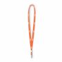 Polyester tubulaire keycord met metalen klem