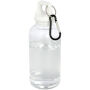 Oregon 400 ml waterfles van RCS-gecertificeerd gerecycled plastic met karabijnhaak - Wit