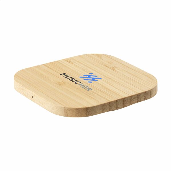 Bamboo FSC-100% Wireless Charger 15W draadloze oplader
