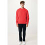 IQONIQ Kruger gerecycled katoen relaxed sweater, luscious red (L)