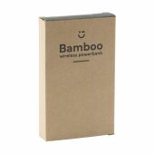 Bamboo 8000 Wireless Powerbank draadloze oplader