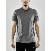 Core blend polo shirt men dk grey mel. 4xl