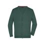 Men's V-Neck Cardigan forest-green S
