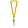 Afneembare polyester lanyard met reflectives Afneembare polyester lanyard met reflectives