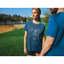 IQONIQ Tikal gerecycled polyester sneldrogend sport t-shirt, royal blue (XXS)