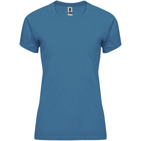 Bahrain short sleeve women's sports t-shirt - Moonlight Blue - S