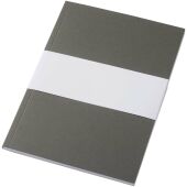 Novella Austen A5 notitieboek met zachte cover, 50 vellen - Grijs