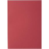 Novella Austen A5 gerecycled notitieboek met zachte cover, 50 vellen - Rood