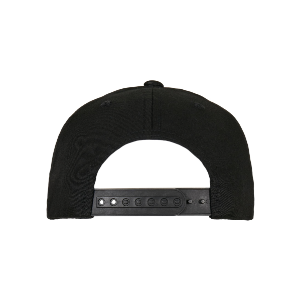 Snapback pet met gebogen klep BLACK One Size Snapback pet met gebogen klep BLACK One Size