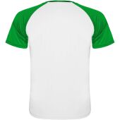 Indianapolis sportshirt met korte mouwen voor kinderen - Wit/Varen groen - 16
