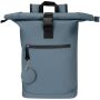 Resi Plus GRS gerecyclede ronde bedelsleutelhanger - Hale blauw