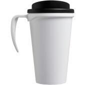 Americano® grande 350 ml geïsoleerde beker - Wit/Zwart
