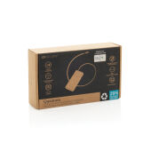 Quantum RCS ultra-fast PD45W 10.000mAh powerbank met scherm, grijs, zwart