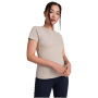 Golden short sleeve women's t-shirt - Solid black - L