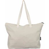 Gerecyclede polycotton (330 gsm) draagtas Malina blauw