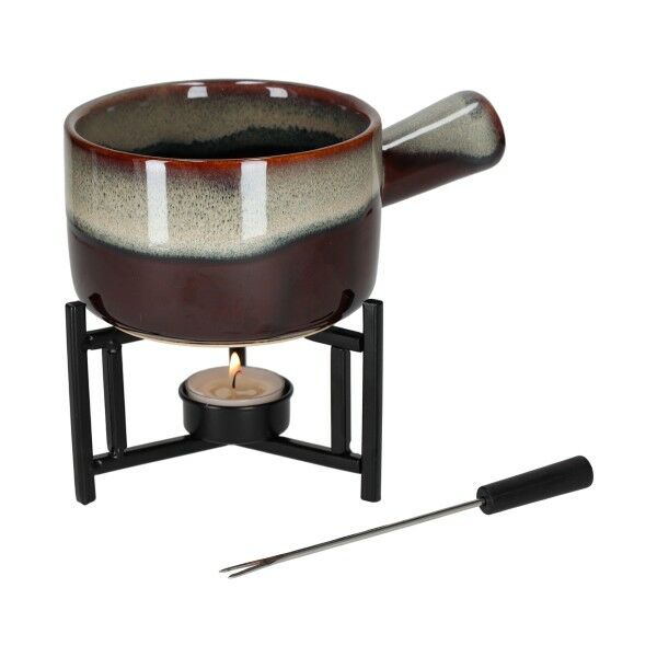 JENS Living Fondue Set Bordeaux JENS Living Fondue Set Bordeaux