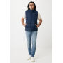 IQONIQ Meru heren gerecycled polyester bodywarmer, donkerblauw (4XL)