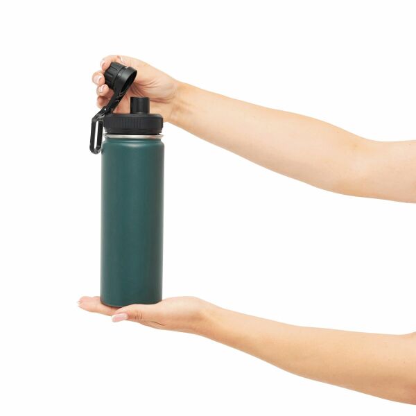 ARMY STYLE - Vacuüm isoleerfles, dubbelwandig groen ARMY STYLE - Vacuüm isoleerfles, dubbelwandig groen