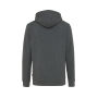 Iqoniq Torres gerecycled katoen hoodie ongeverfd, heather anthracite (XS)