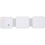 Armus 3-in-1 15W gerecycleerde plastic opvouwbare draadloze oplader - Wit