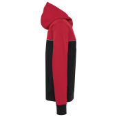 3-laags unisex softshelljas Black / Red L