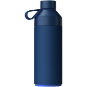 Big Ocean Bottle 1000 ml vacuümgeïsoleerde waterfles - Oceaan blauw