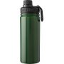 Roestvrijstalen dubbelwandige 500 ml drinkfles Chad groen