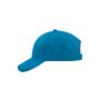 Brushed 6 Panel Cap turquoise