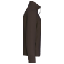 Enzo - Fleece met ritskraag Chocolate XS