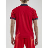 *Pro Control poloshirt men br.red/navy xxl