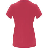Capri damesshirt met korte mouwen - Chrysanthemum Red - XL