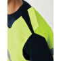 GRS gerecycled PET reflecterend veiligheidsvest 7-12 jaar, geel