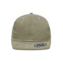 6 Panel Flat Peak Cap khaki one size
