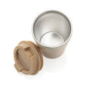 Java RCS recycled dubbel wandige beker 350ML, greige Java RCS recycled dubbel wandige beker 350ML, greige