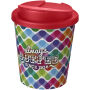 Brite-Americano® Espresso 250 ml geïsoleerde beker - Wit/Rood