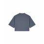 Stella Raya - Het dames cropped T-shirt van gerecycled katoen - XS