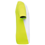 Ecologisch sport-T-shirt in twee kleuren voor heren White / Fluorescent Yellow XXL