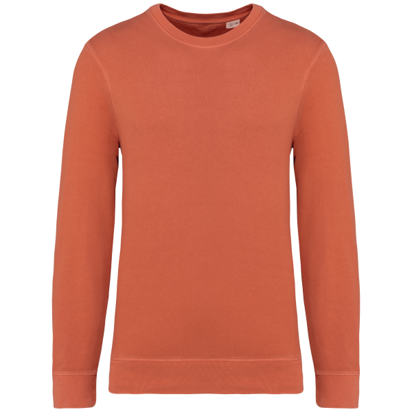 Ecologische uniseks sweater met ronde hals French Terry Ecologische uniseks sweater met ronde hals French Terry