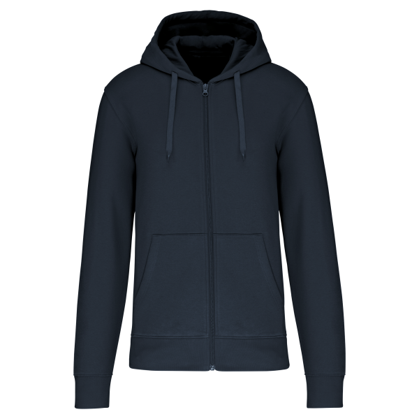 Ecologische herensweater met capuchon en ritssluiting Navy 4XL Ecologische herensweater met capuchon en ritssluiting Navy 4XL