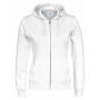 Cottover Gots Full Zip Hood Lady white 3XL Cottover Gots Full Zip Hood Lady white 3XL
